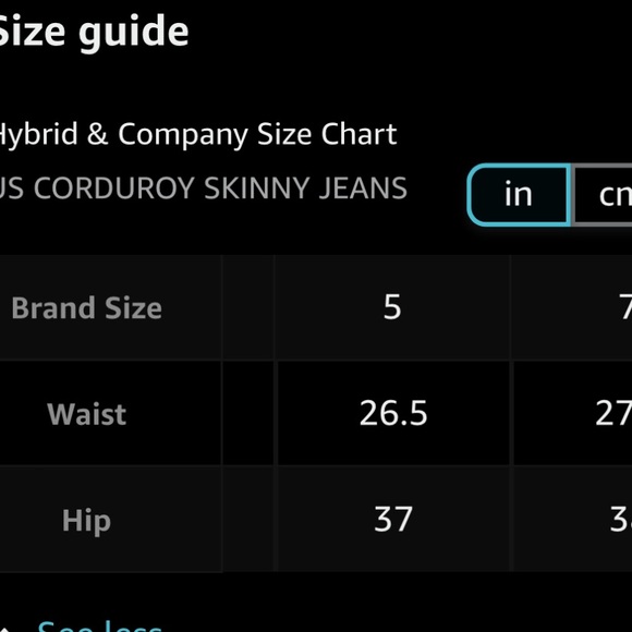 Hybrid & Company Super
Comfy Stretch Women 5
Pockets Corduroy Skinny - Picture 8 of 8